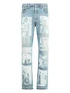 Better With Age X Levi's 501 Broadway Denim Trousers In Blue