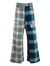 Better With Age X Pendleton Salem Double-wide Trousers In Blue