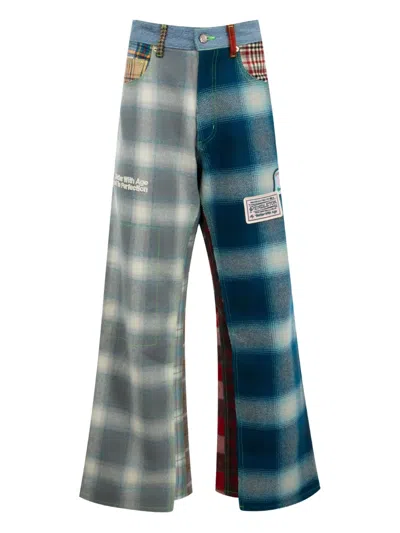 Better With Age X Pendleton Salem Double-wide Trousers In Blue