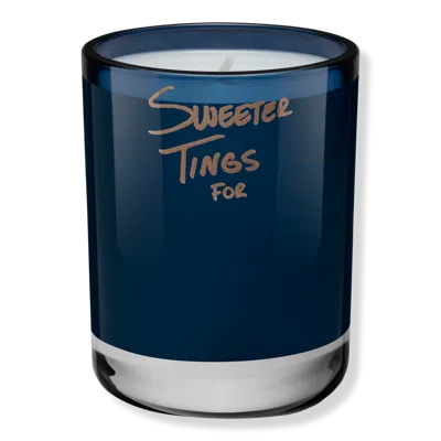 Better World Fragrance House Sweeter Tings Scented Candle In Blue