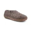 Betterfelt Men's Classic Shoe - Brown With Suede Sole In Brown