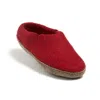 Betterfelt Women's Classic Slipper - Red In Red