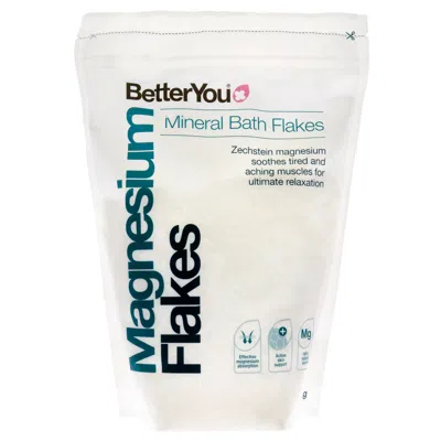Betteryou Magnesium Flakes By  For Unisex - 35.2 oz Bath Salt In White