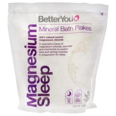 Betteryou Magnesium Sleep By  For Unisex - 26.4 oz Bath Salt In White