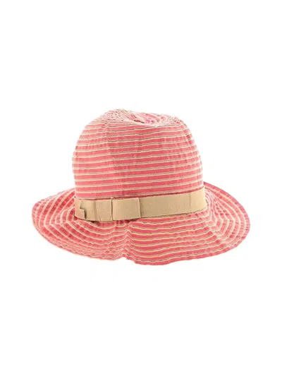 Pre-owned Bettina Sun Hat In Pink