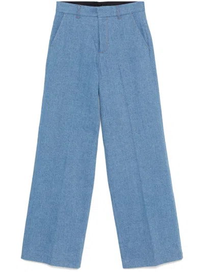 Bettter Blue Wide-leg Jeans