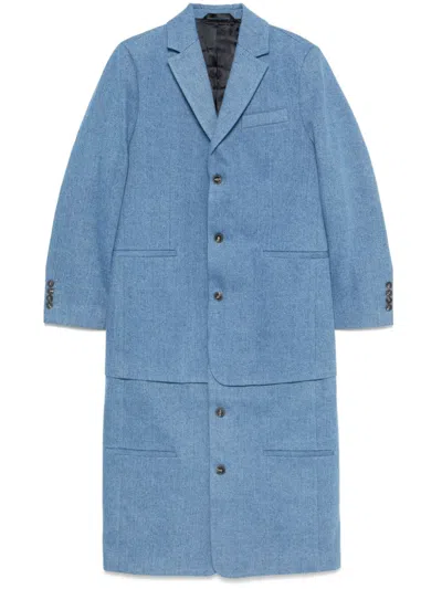 BETTTER BLUE COTTON COAT