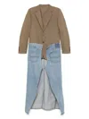 Bettter Denim-panel Coat