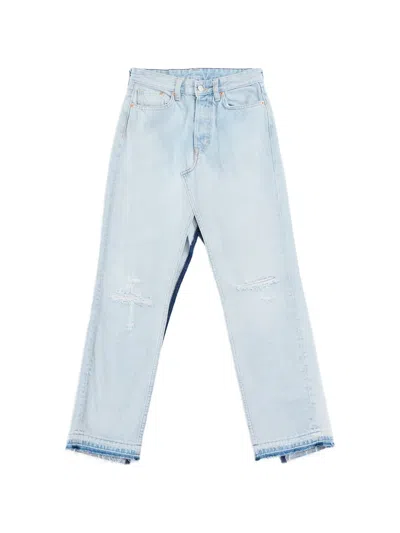 Bettter Denim Maxi Skirt In Blue
