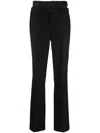 Bettter Double-waistband Trousers In Black