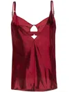 Bettter Layered Tank Top In Red