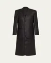 Bettter Layered Wool Blazer Coat In Black