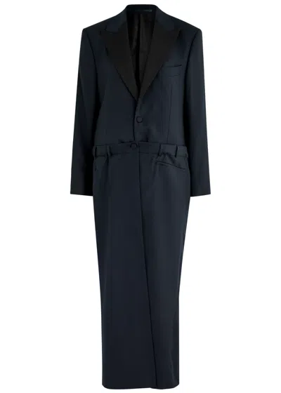 Bettter Lee Wool Coat In Navy