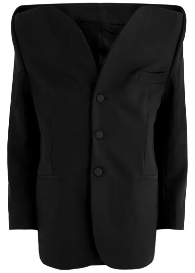 Bettter Marella Wool-blend Jacket In Black