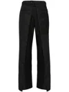Bettter Straight-leg Wool Trousers In Black