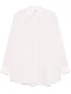 Bettter Striped Shirt - Women's - Cotton/lyocell In Pink Stripe