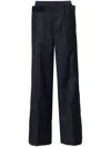 Bettter Embedded Straight Trousers In Blue