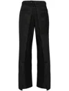 Bettter Straight-leg Wool Trousers In Black