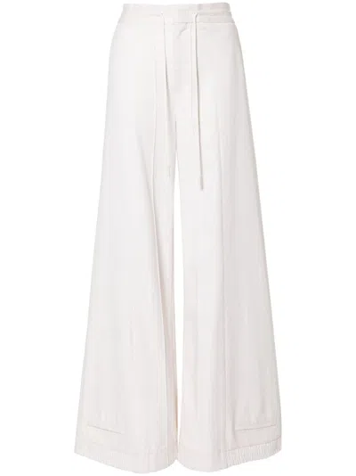Bettter Wide-leg Trousers In Neutrals