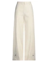 Bettter Woman Pants Ivory Size M Cotton