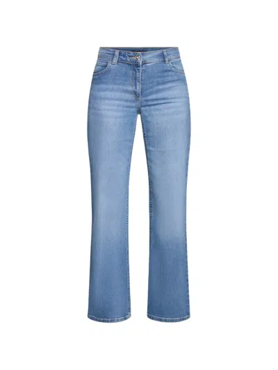 Betty Barclay Belt-loops Denim Jeans In Blue