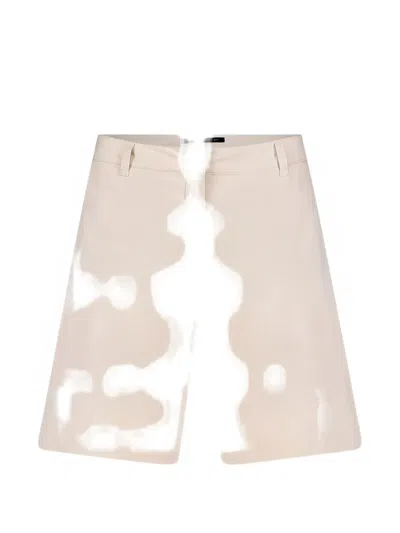 Betty Barclay Button-fastening Bermuda Shorts In Multi