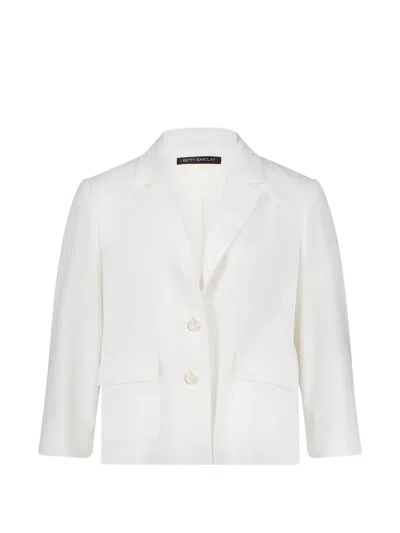 Betty Barclay Button-fastening Blazer In White