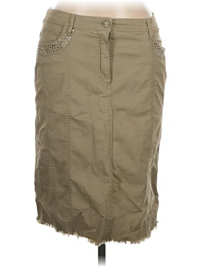 Pre-owned Betty Barclay Casual Skirt In Tan