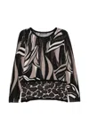 Betty Barclay Crystal-embellished Sweater In Black
