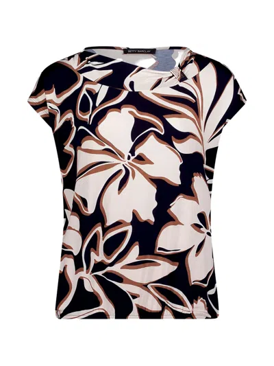 Betty Barclay Floral-print T-shirt In Multi