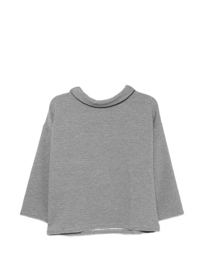 Betty Barclay Glitter-effect Sweatshirt In Gray
