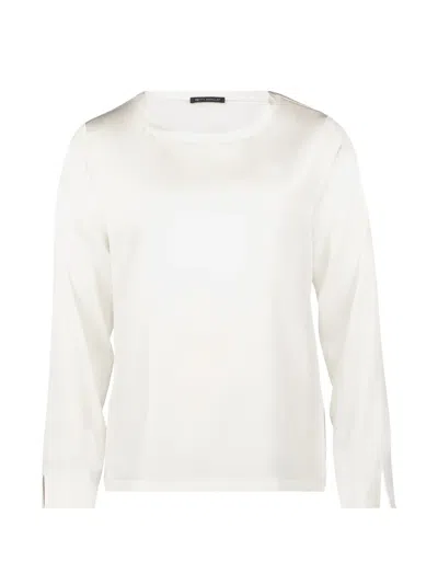 Betty Barclay Long-sleeve Blouse In White