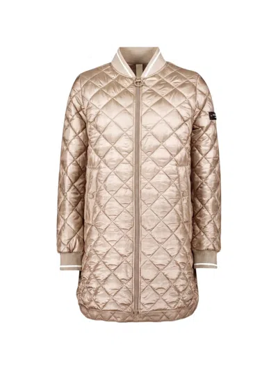 Betty Barclay Long-line Padded Coat In Multi