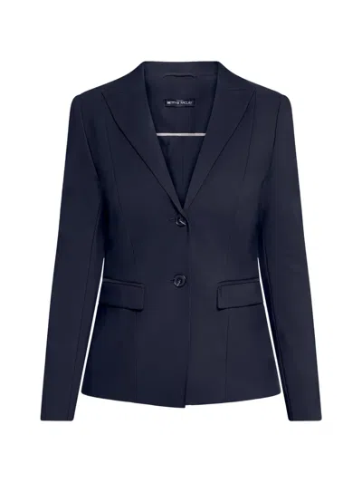Betty Barclay Notched-lapels Single-breasted Blazer In Blue