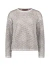 Betty Barclay Openwork Sweater In Multi