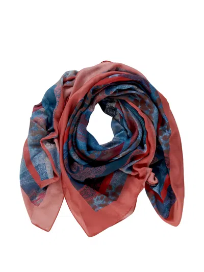 Betty Barclay Paisley-print Scarf In Multi
