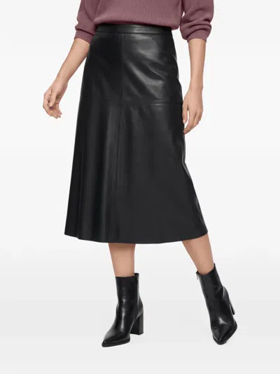 Betty Barclay Panelled Midi Skirt In Multi