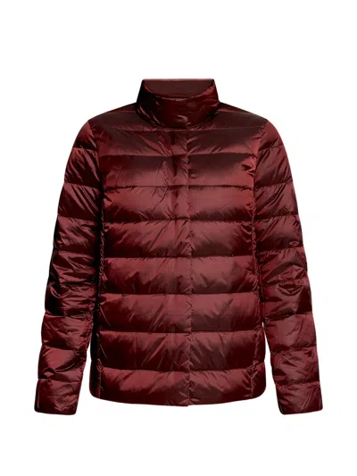 Betty Barclay Quilted High-neck Puffer Jacket In Red