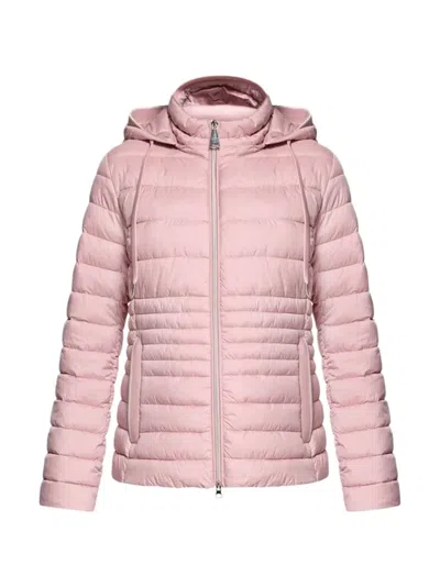 Betty Barclay Quilted Hooded Jacket In Pink