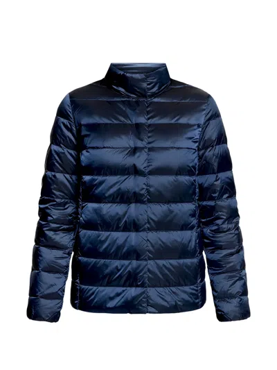Betty Barclay Quilted Puffer Jacket In Blue