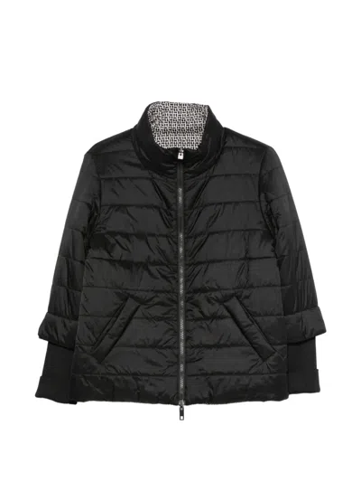 Betty Barclay Quilted-pattern Puffer Jacket In Black