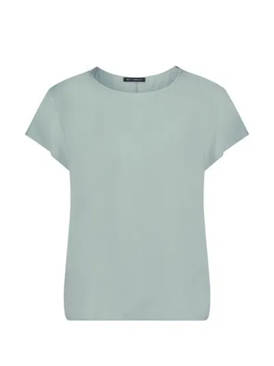 Betty Barclay Short-sleeve Blouse In Green