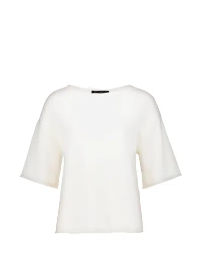Betty Barclay Short-sleeved Knit T-shirt In Metallic