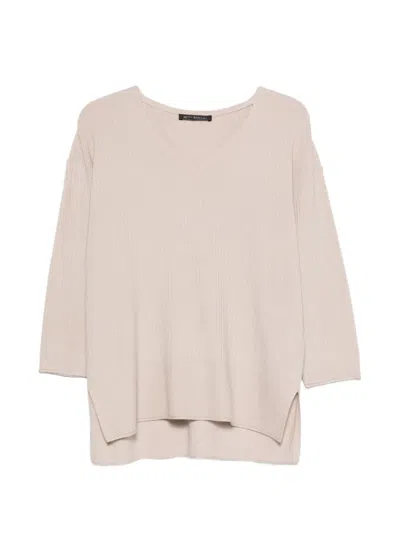 Betty Barclay V-neck Sweater In Neutral