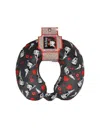 Betty Boop Travel Neck Pillow In Black Multi