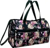 Betty Boop Women's Duffel Bag In Black With Hearts In Multi