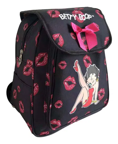 Betty Boop Women's Mini Backpack In Black In Multi