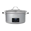 Betty Crocker 6 Qt Slow Cooker In Silver