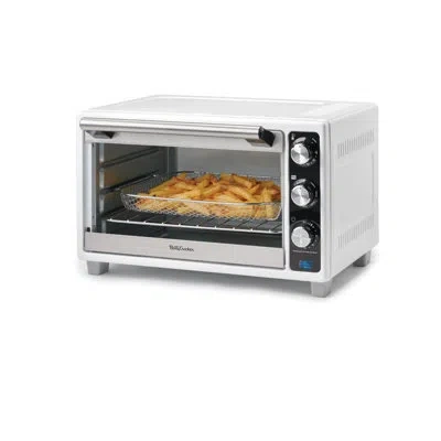 Betty Crocker Bck Series  Air Fryer Convection Toaster Oven, In White