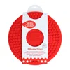 Betty Crocker Silicone 7 X 7 Inch Trivet, Red